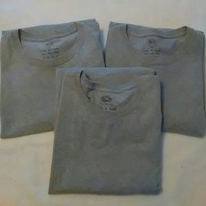 3 mens XL gray tshirts