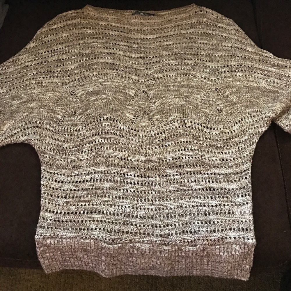 Crochet style sweater