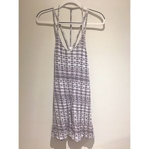 Double-spaghetti strap dress