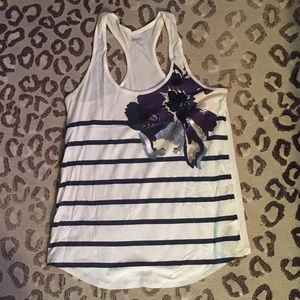 Express Racerback Flower Tank