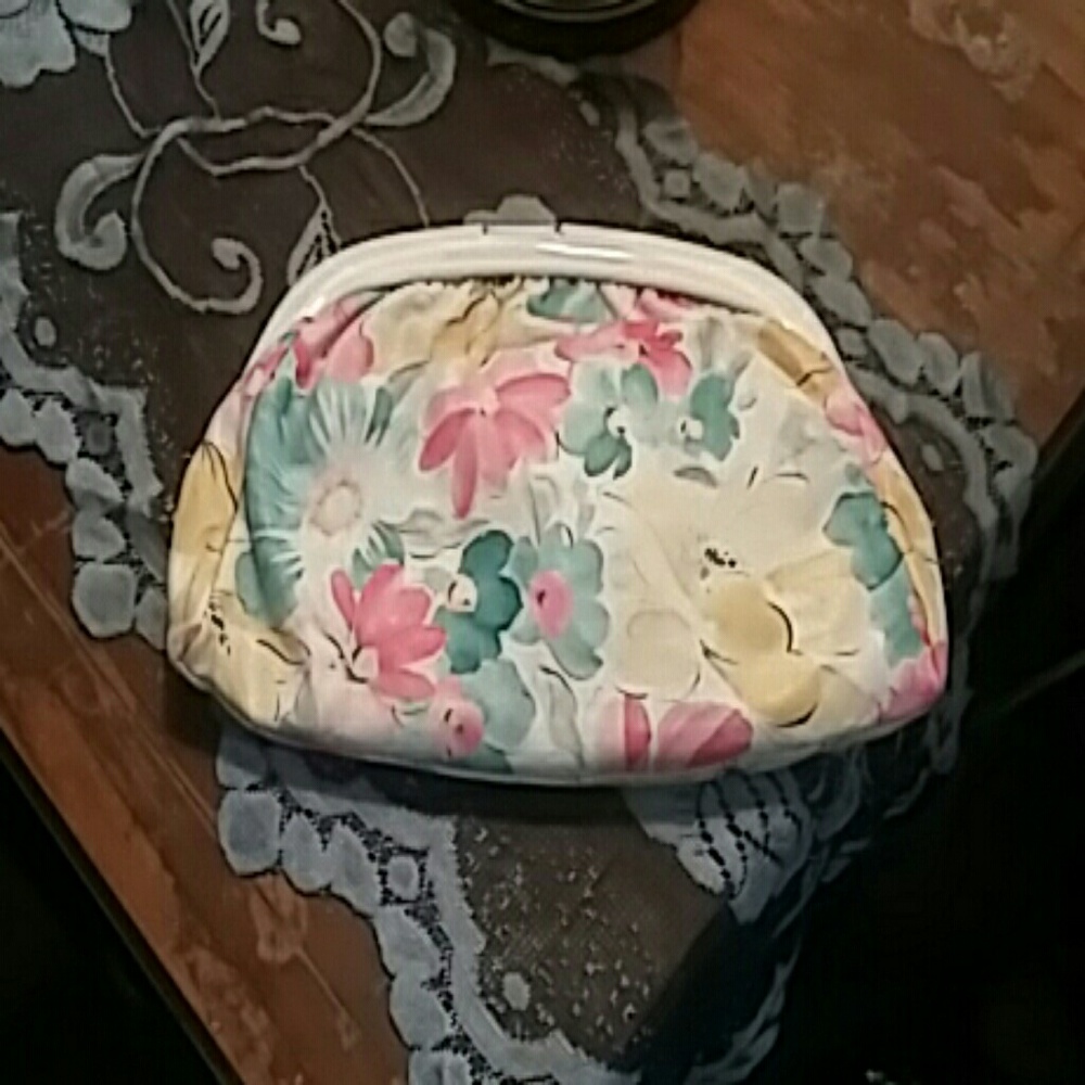 Leather clutch