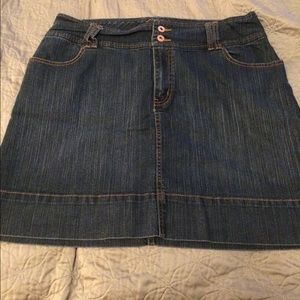 Like New Jean Skirt Lane Bryant