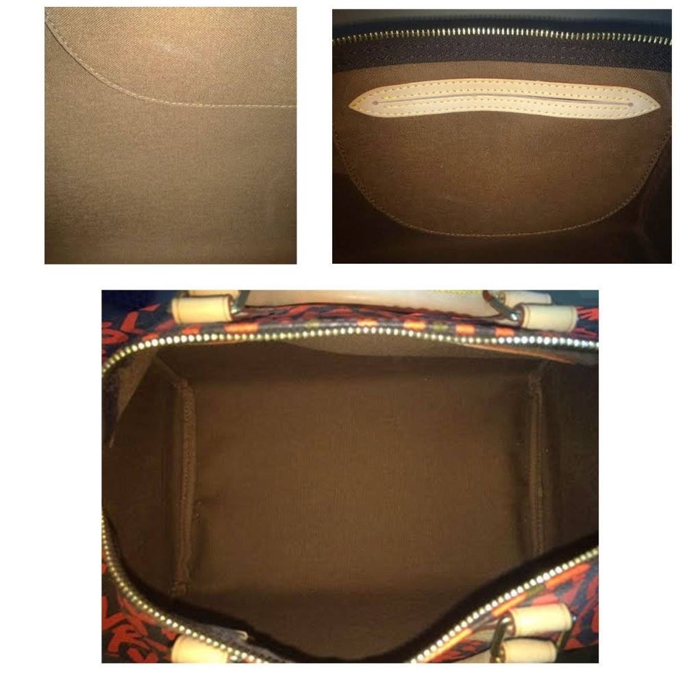 RARE💯 LOUIS VUITTON  Graffiti Speedy 30 Orange - Picture 3 of 8