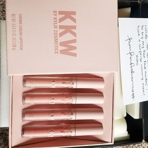 Kylie x KKW Creme Lipsticks Set