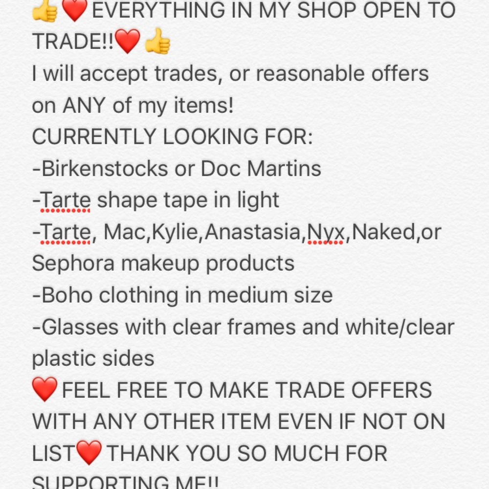 ❤️UPDATES!!PLEASE READ❤️