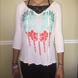 Embroidered blouse
