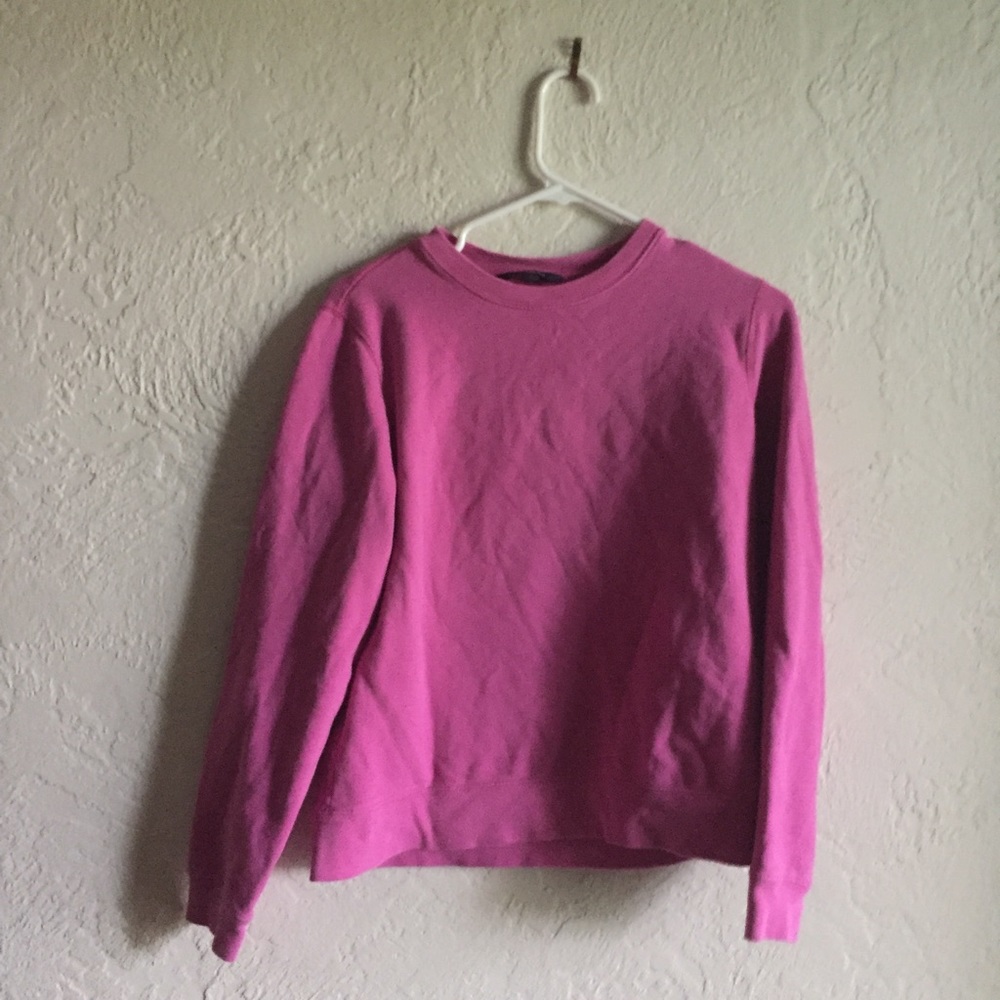 Pink Lands End Sweater