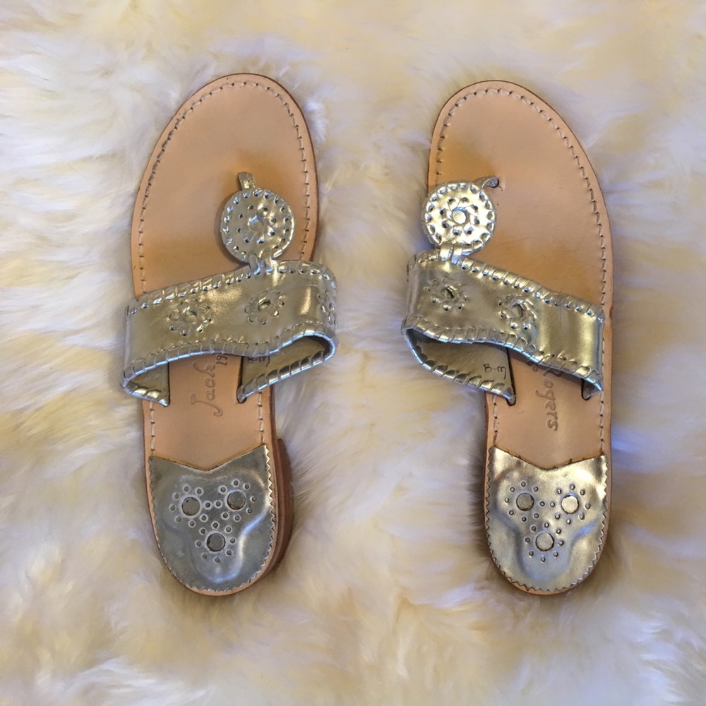 Jack Rogers Hamptons Sandal (WORN ONCE) Size 8
