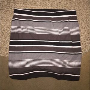 Striped Mini Skirt