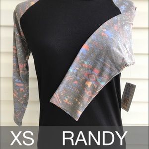 LulaRoe XS Randy Tee