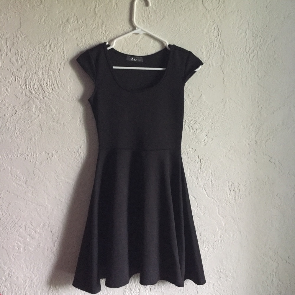 Black Skater Dress