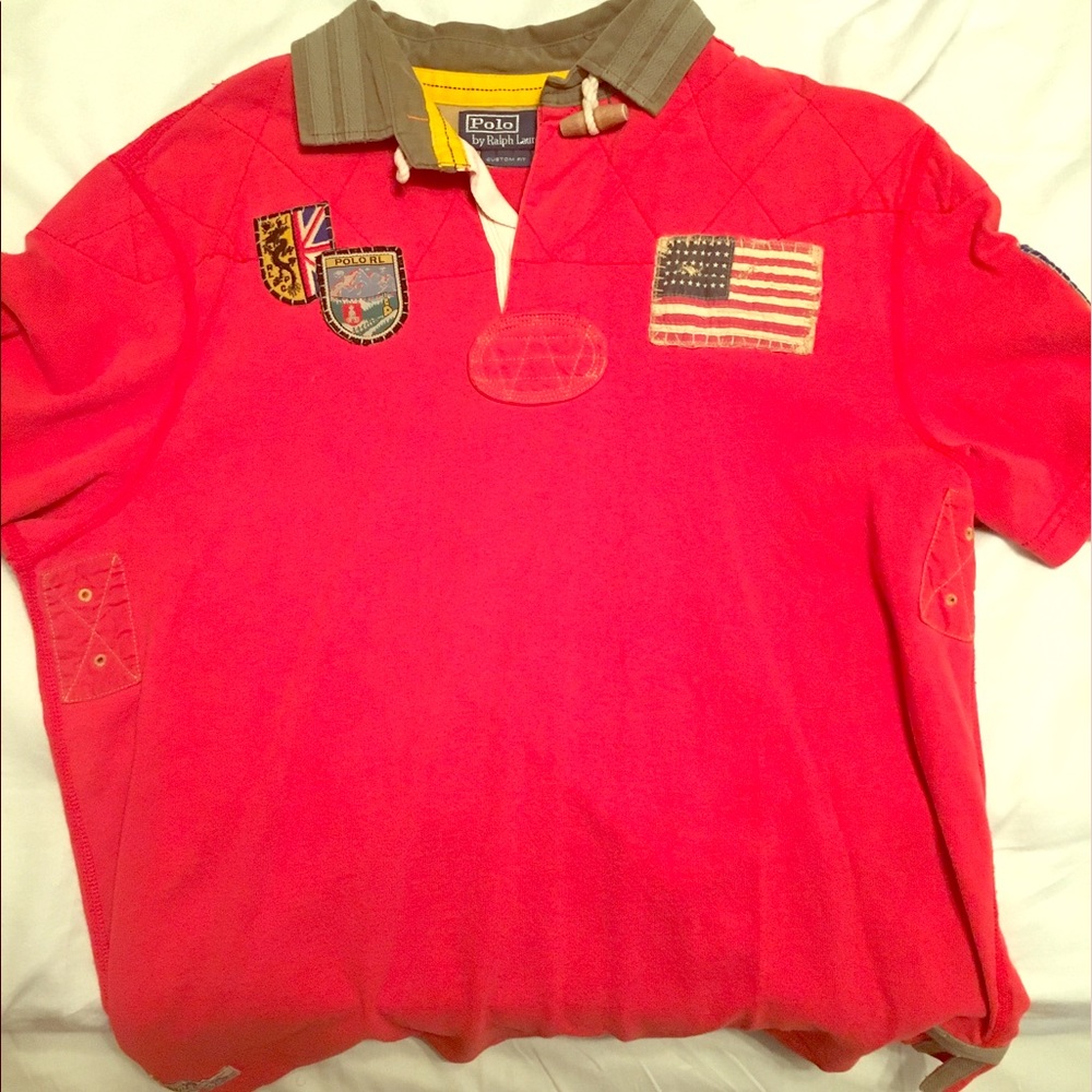 Men's Ralph Lauren custom fit polo