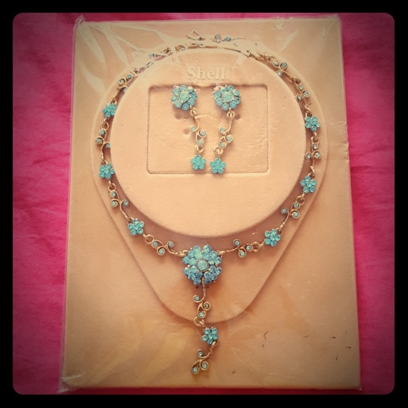 New Indian Necklace and Earing Set - Picture 1 of 1