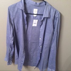 J. Crew Chambray The Boy Shirt