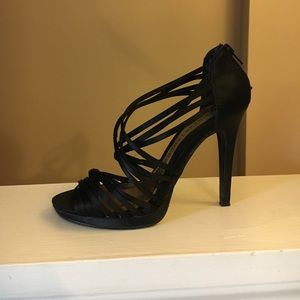 Chinese laundry straps black heels