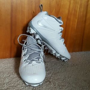 White Lacrosse Cleats