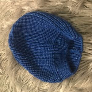Soft blue beanie