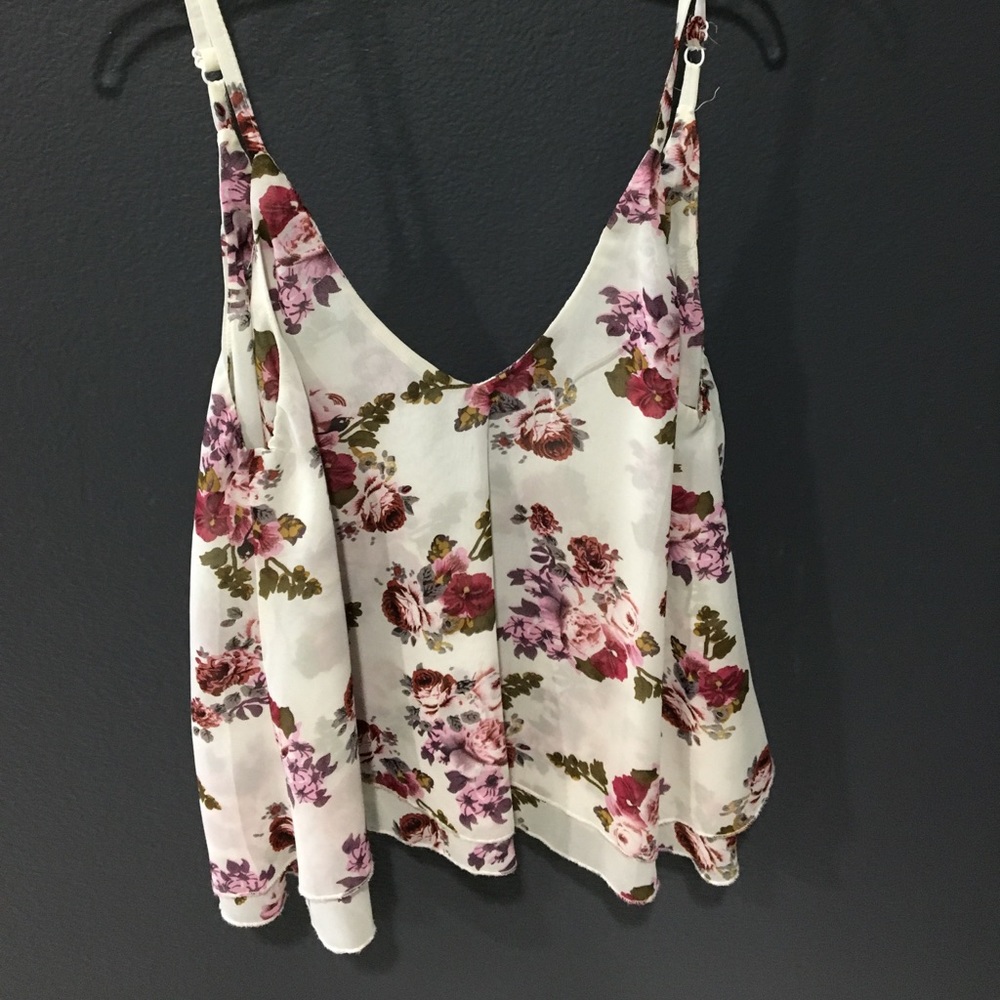 Floral tank top