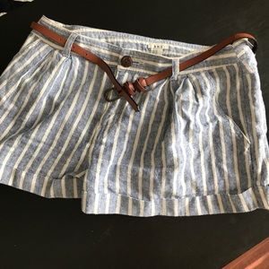 Summer striped shorts US sz 27 or a sz 4.