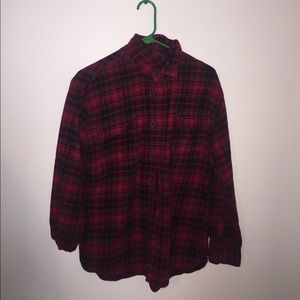 Flannel Button Up Shirt