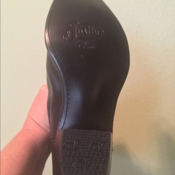 Justin Cowhide Ladies Classic Western Boots - Picture 5 of 5