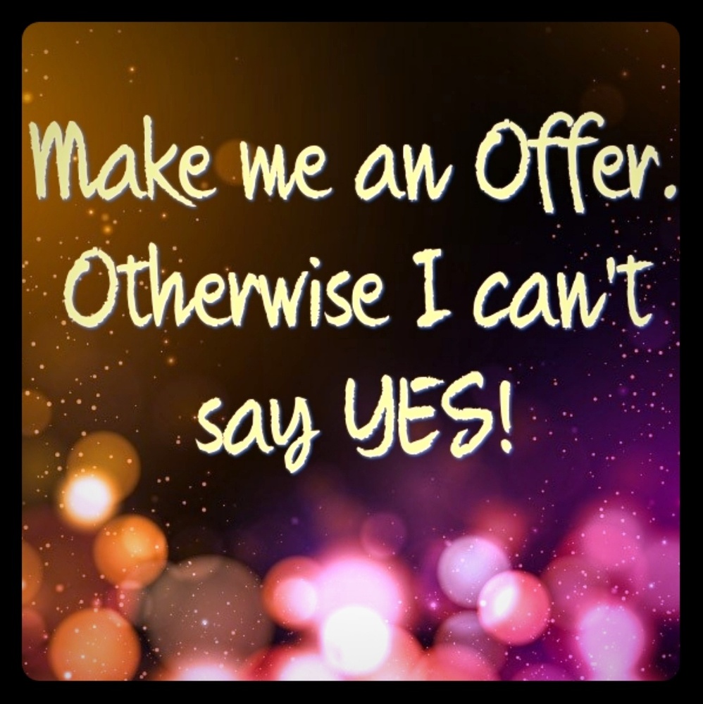 Love the item but not the price? Make an Offer!