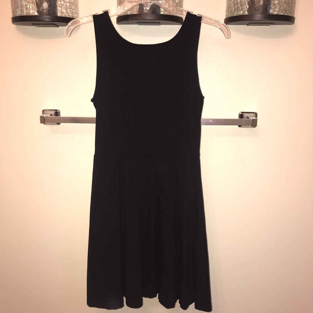 Little Black Dress with Bow Detail - Picture 3 of 4