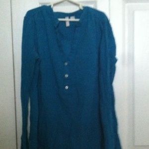 Turqouise Old Navy blouse