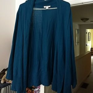 Coldwater Creek Open front sweater