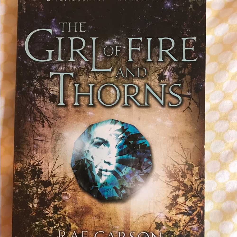 "THE GIRL OF FIRE AND THORNS" book