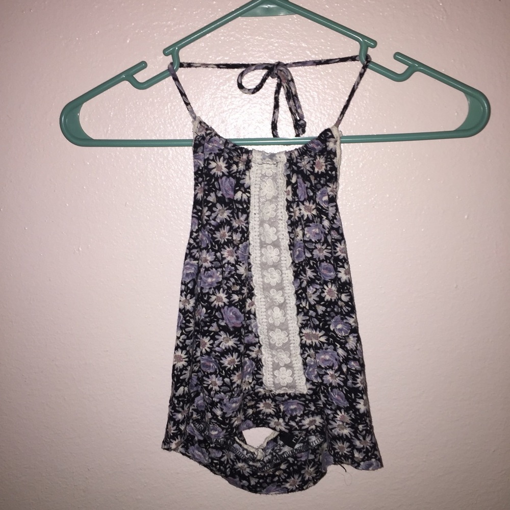rue21 Floral Halter Top