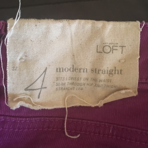 Corduroy pants by LOFT super comfy REDUCED PRICE! - Picture 3 of 3