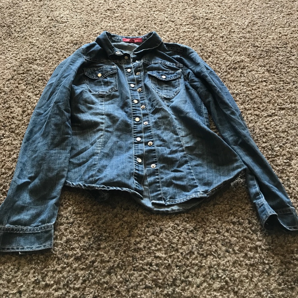 Denim shirt