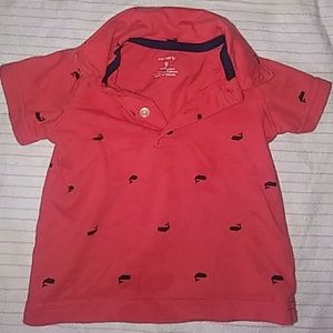 Carters 9 month whale shirt for boys