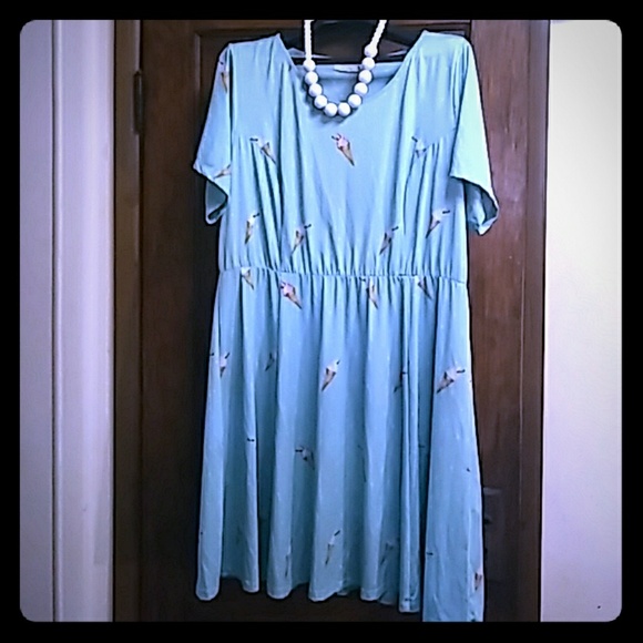 plus size ice cream dress