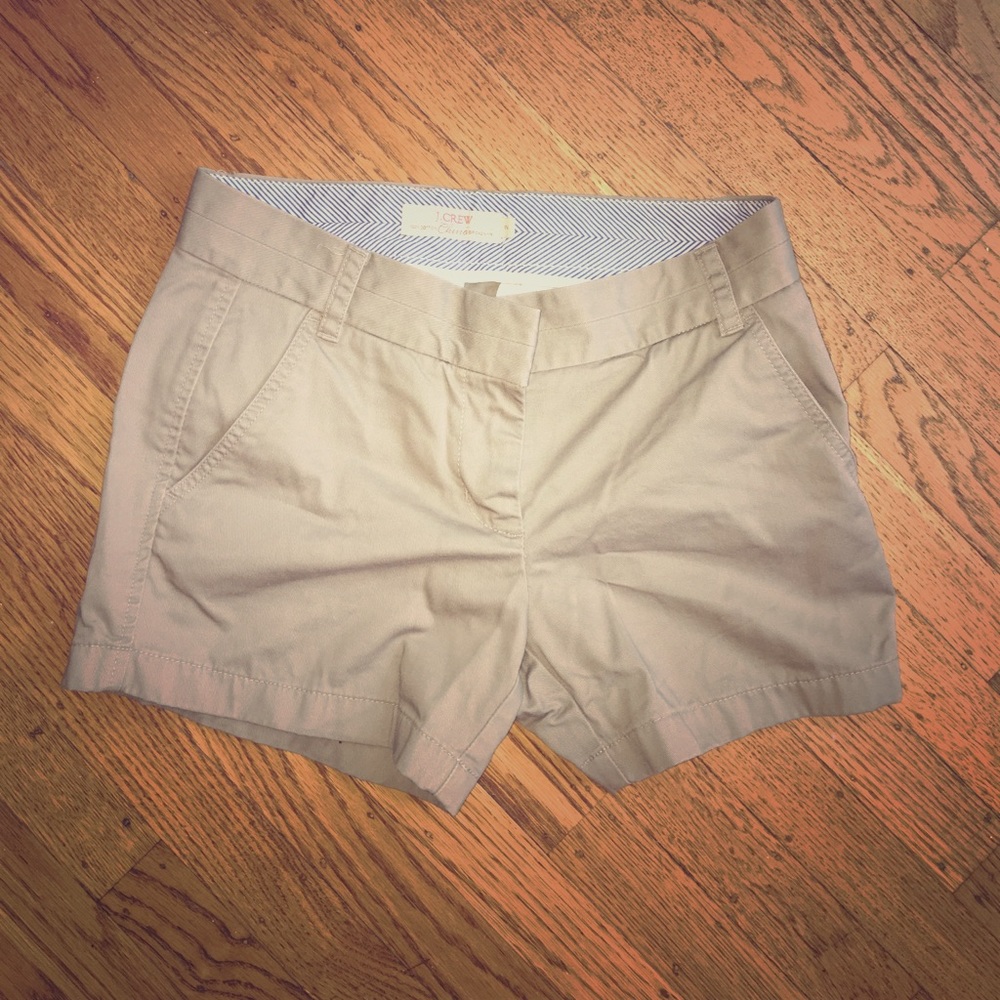 J. Crew chino shorts