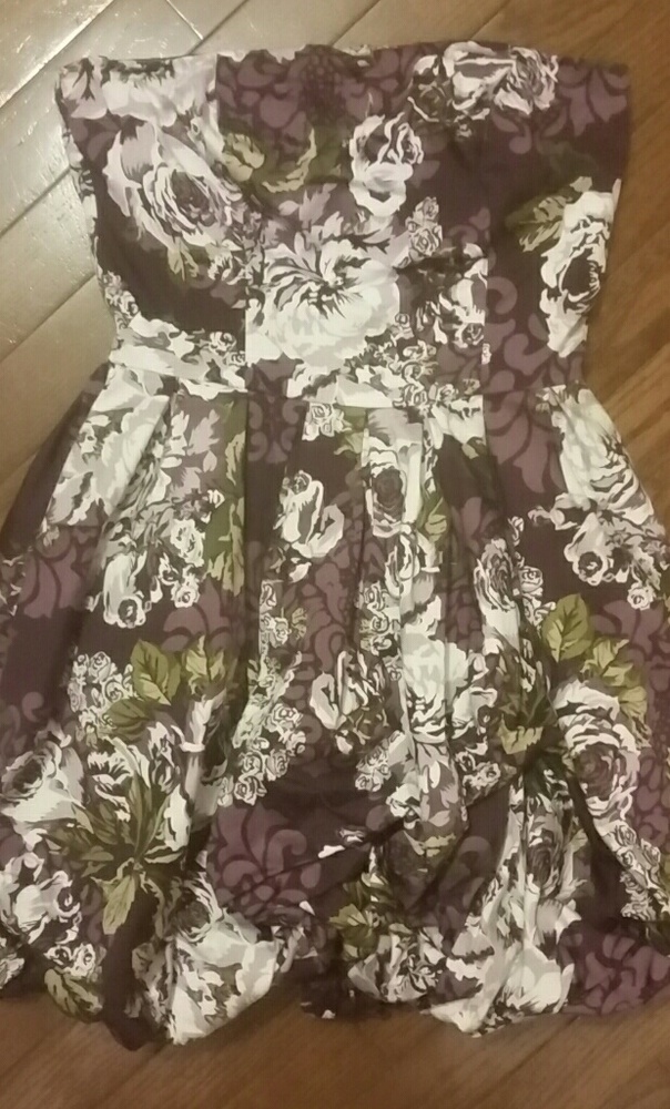 Unique & Stylish Strapless Bubble Cocktail Dress