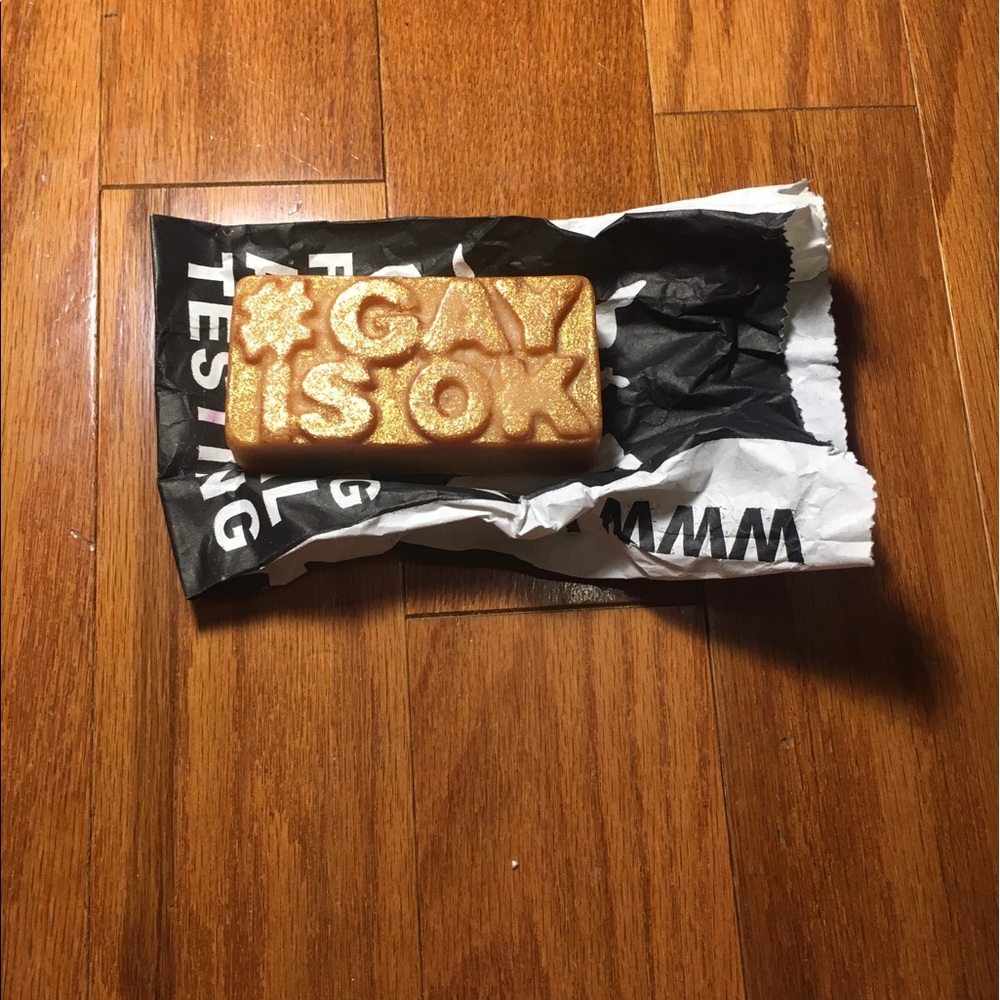 #gay is ok lush soap bar