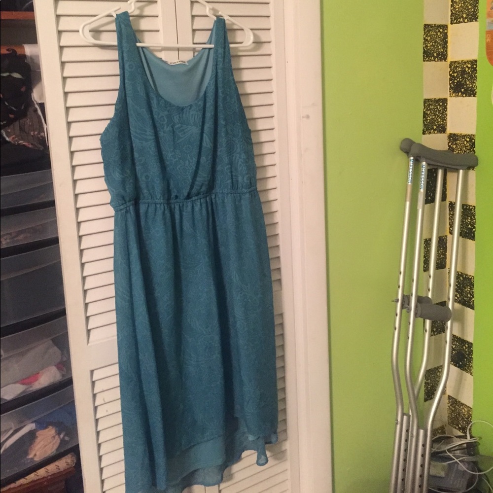 Blue Floral Dress