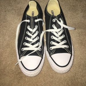 brand new black converse