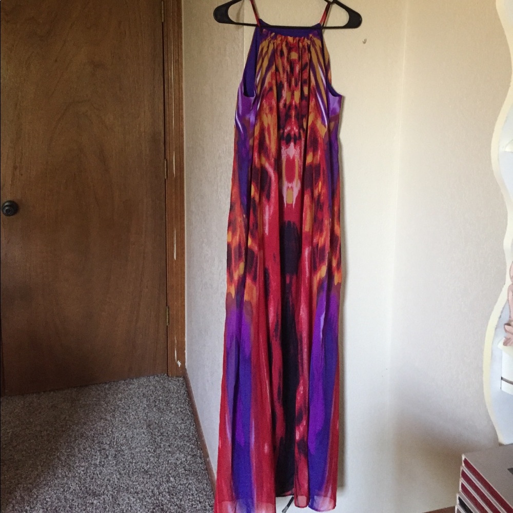 Colorful maxi dress