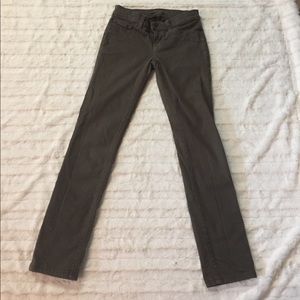 J brand. Olive Green skinny jeans