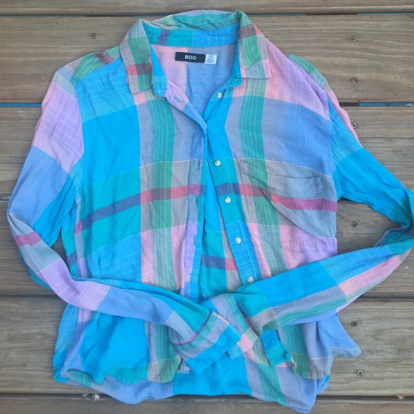 Small BDG Button up long sleeve - Picture 1 of 4