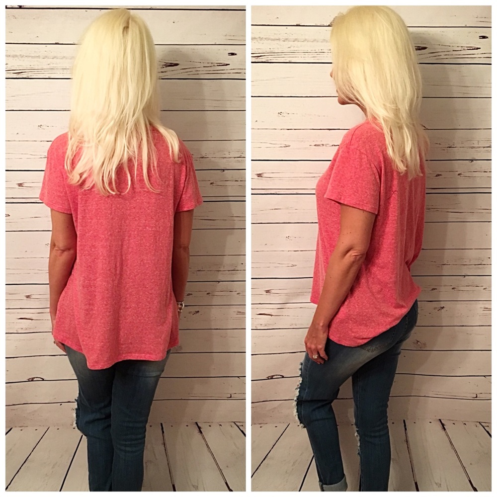 LAST 1💕Premium Fabric blend cut out top - Picture 3 of 4