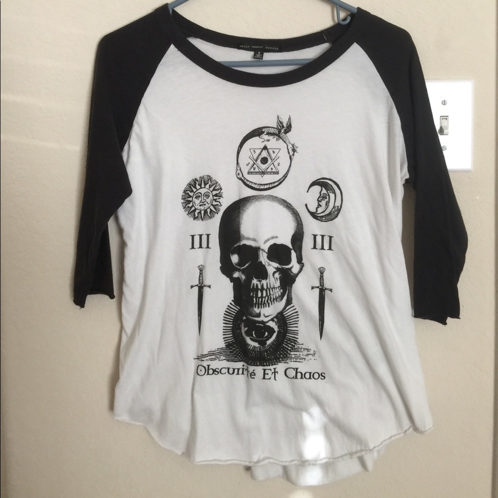 Truly Madly Deeply Baseball Tee