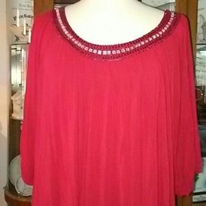 SILKY PLUS SIZE LANE BRYANT TUNIC