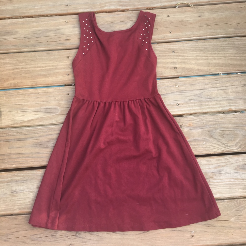 Small forever 21 maroon dress