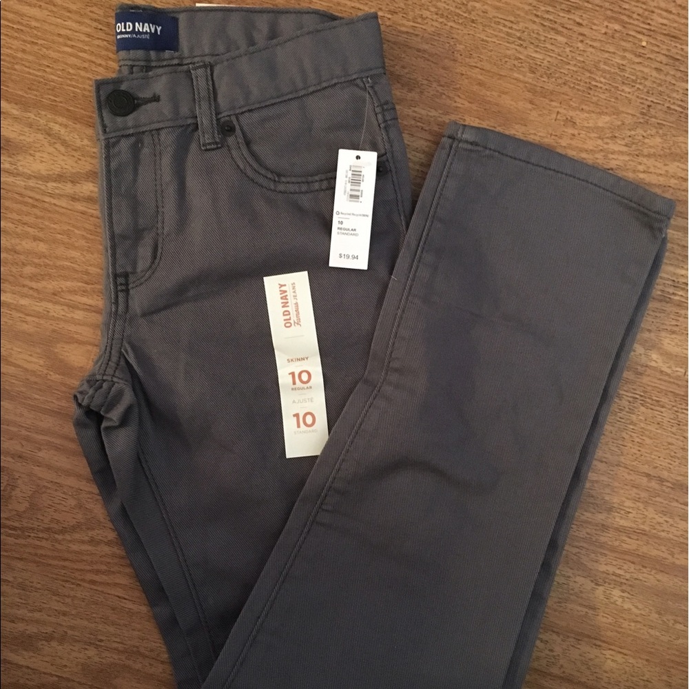 Boys Grey Old Navy Skinny jeans