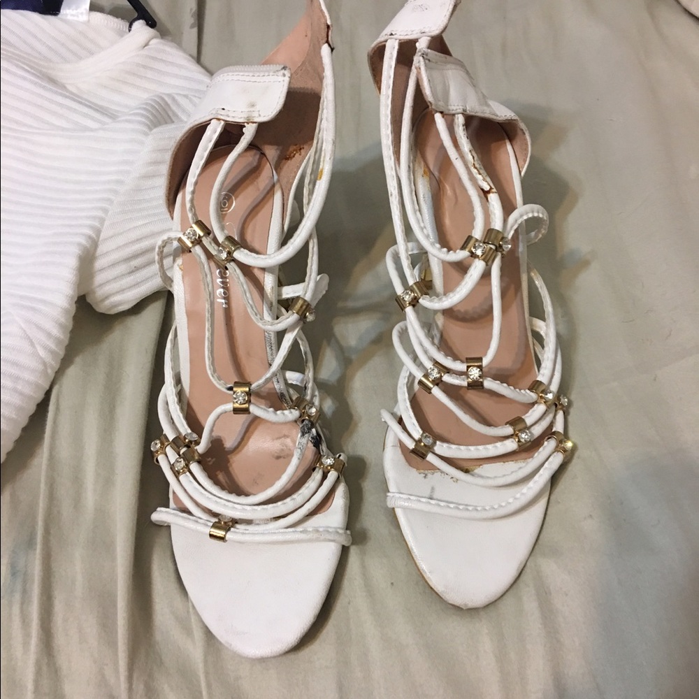 White heels
