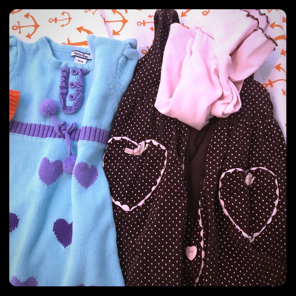 Beautiful and colorful winter clothes